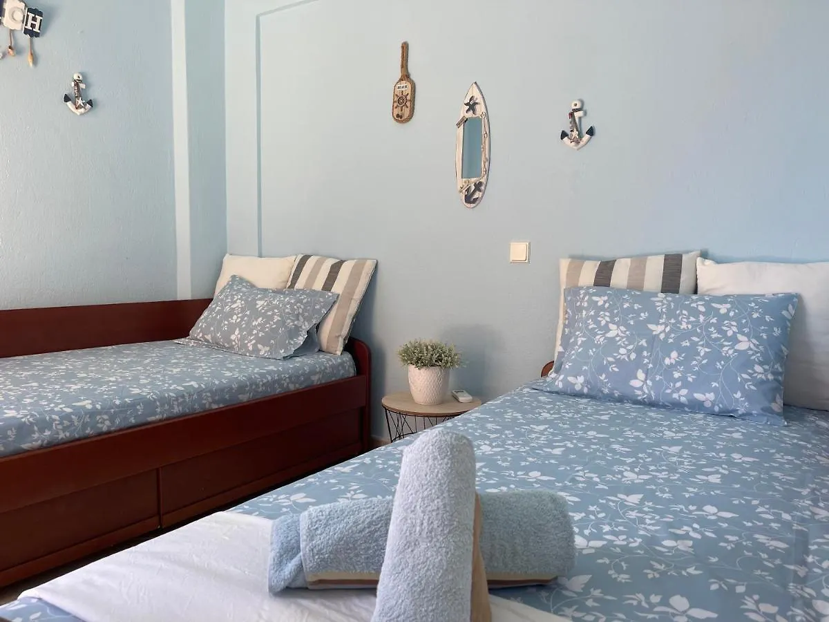 Cozy Beachfront Maisonette Offers Panoramic Views Of Sea Metokhion Konstamonitou 0*,  Yunanistan